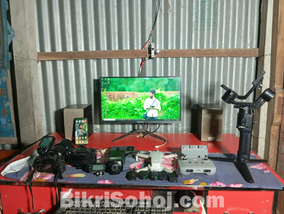 Camera, Drone ,Gimble, Lence For Sell